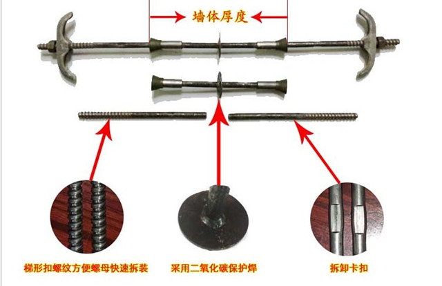 模板對拉螺栓